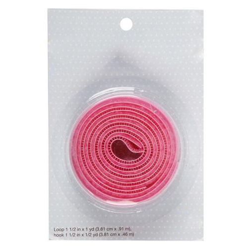 Hook and Loop_Pink Small Roll Blister Packing