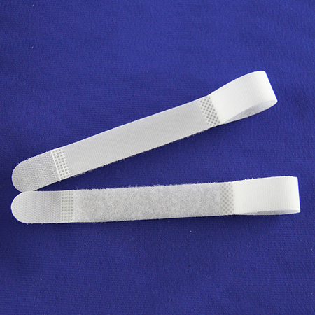 Hook and Loop Cable Tie_White