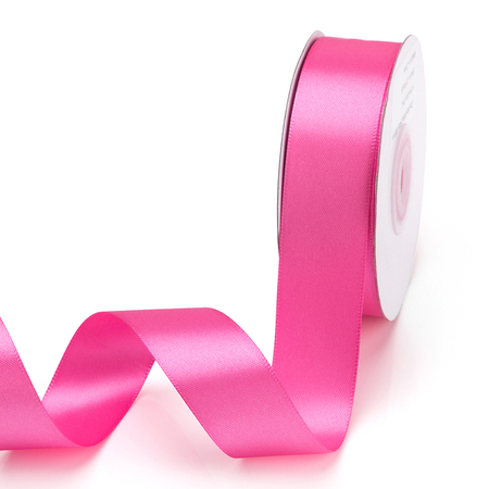 IHKFILAN Double Faced Satin Ribbon 1 Inch x 25 Yards Double Sided Solid Polyester Ribbon #156