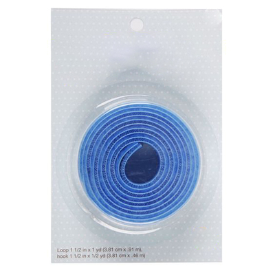 Hook and Loop_Blue with Small Blister Packing